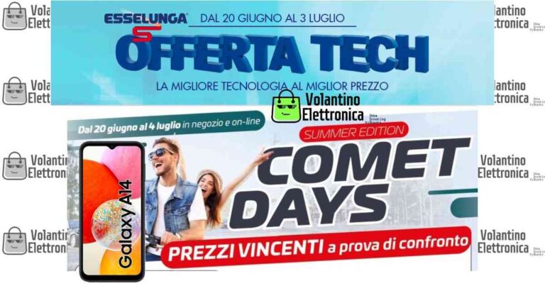 Comet batte Esselunga: ecco dove conviene comprare il Samsung Galaxy A14