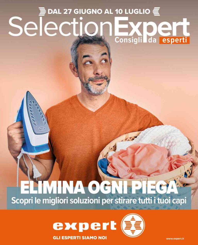 Volantino Expert Ferro da Stiro dal 27 giugno al 10 luglio 2024