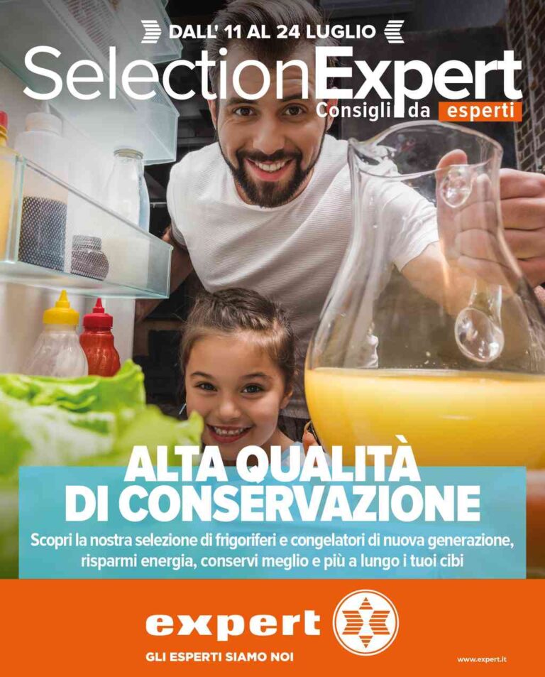 Volantino Expert Freddo dal 11 al 24 luglio 2024
