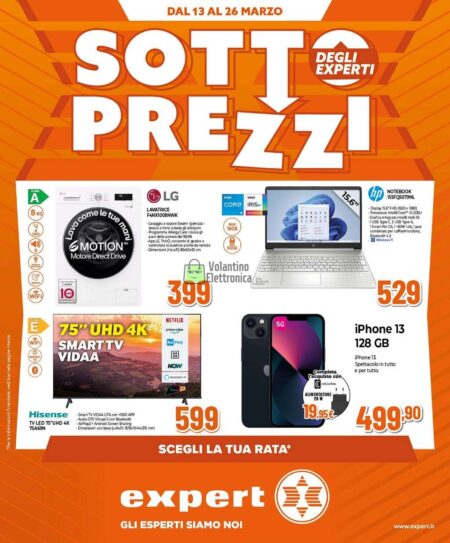 Volantino Expert dal 13 al 26 marzo 2025